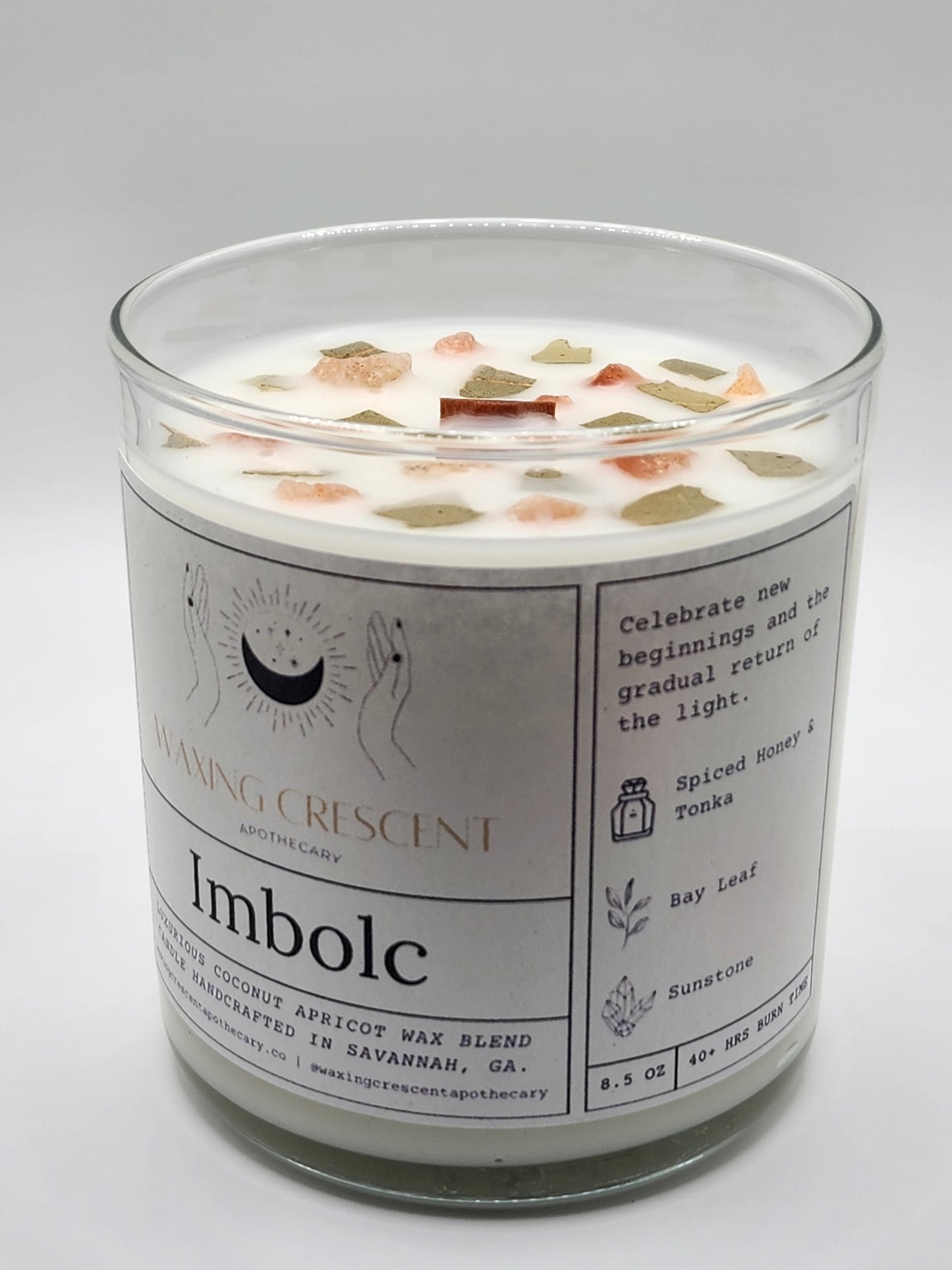 Imbolc Candle