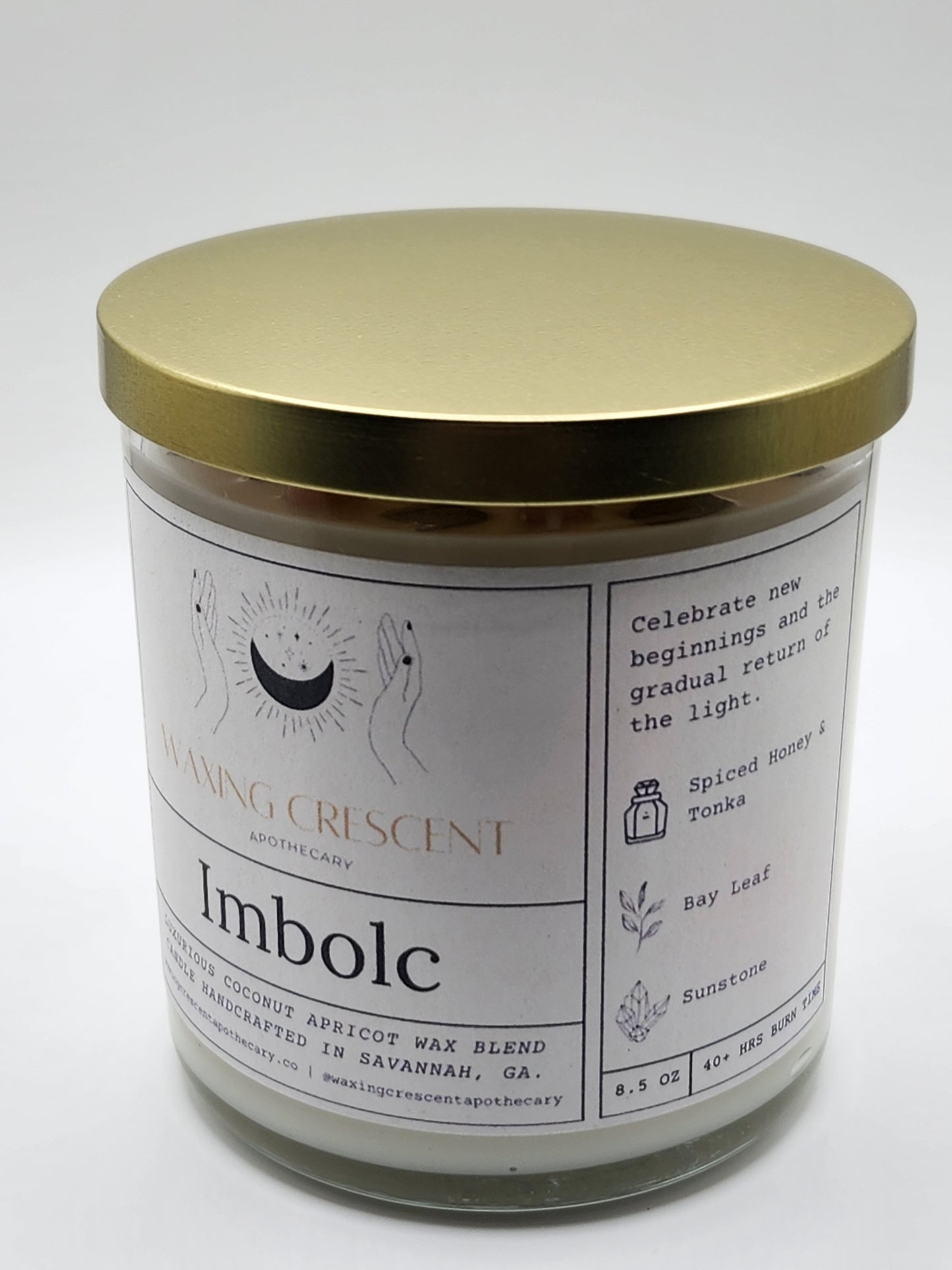 Imbolc Candle