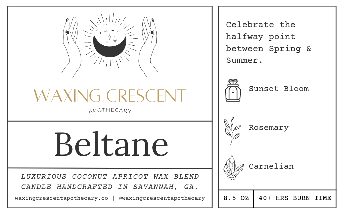 Beltane Candle