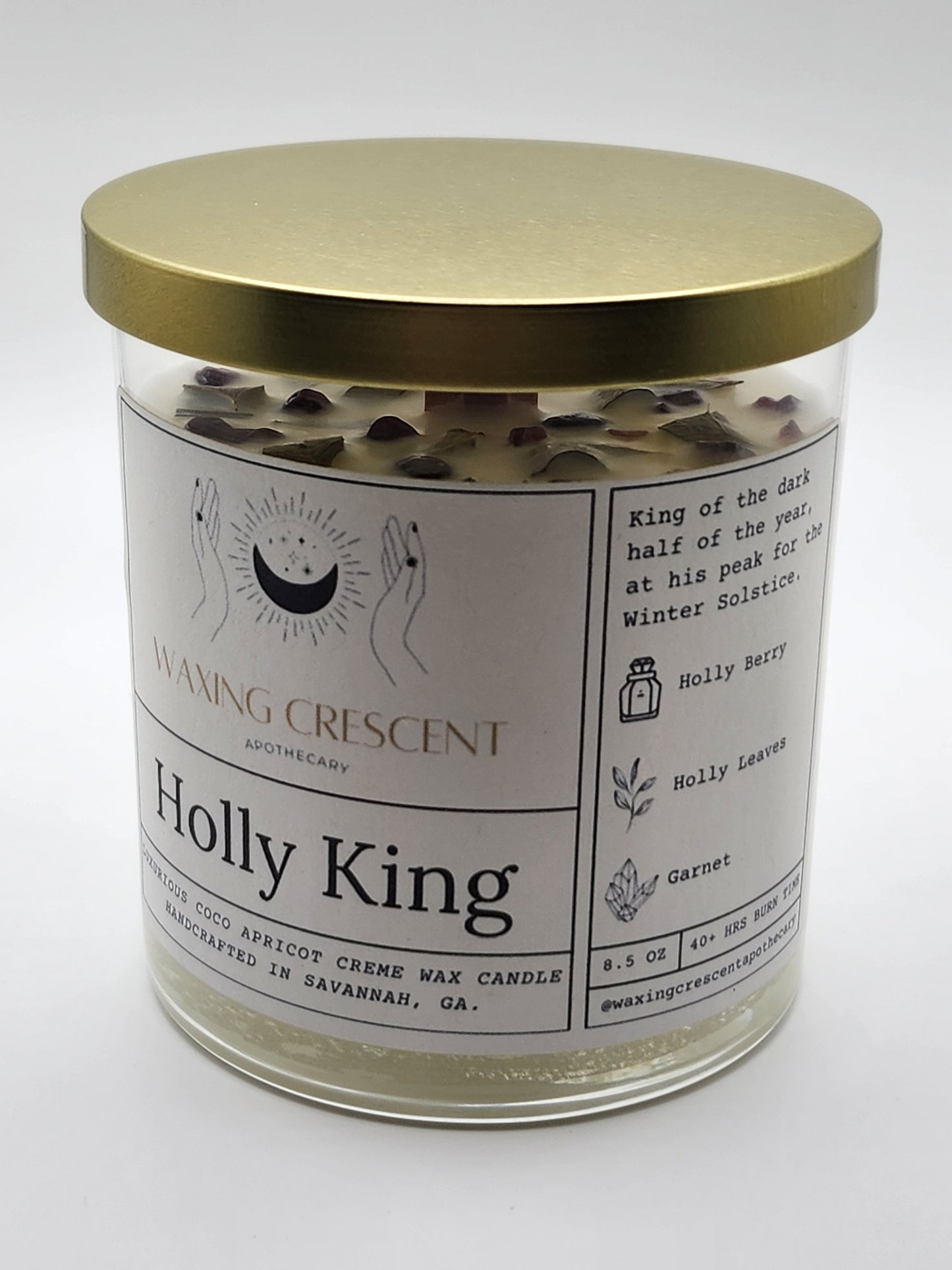 Holly King Candle