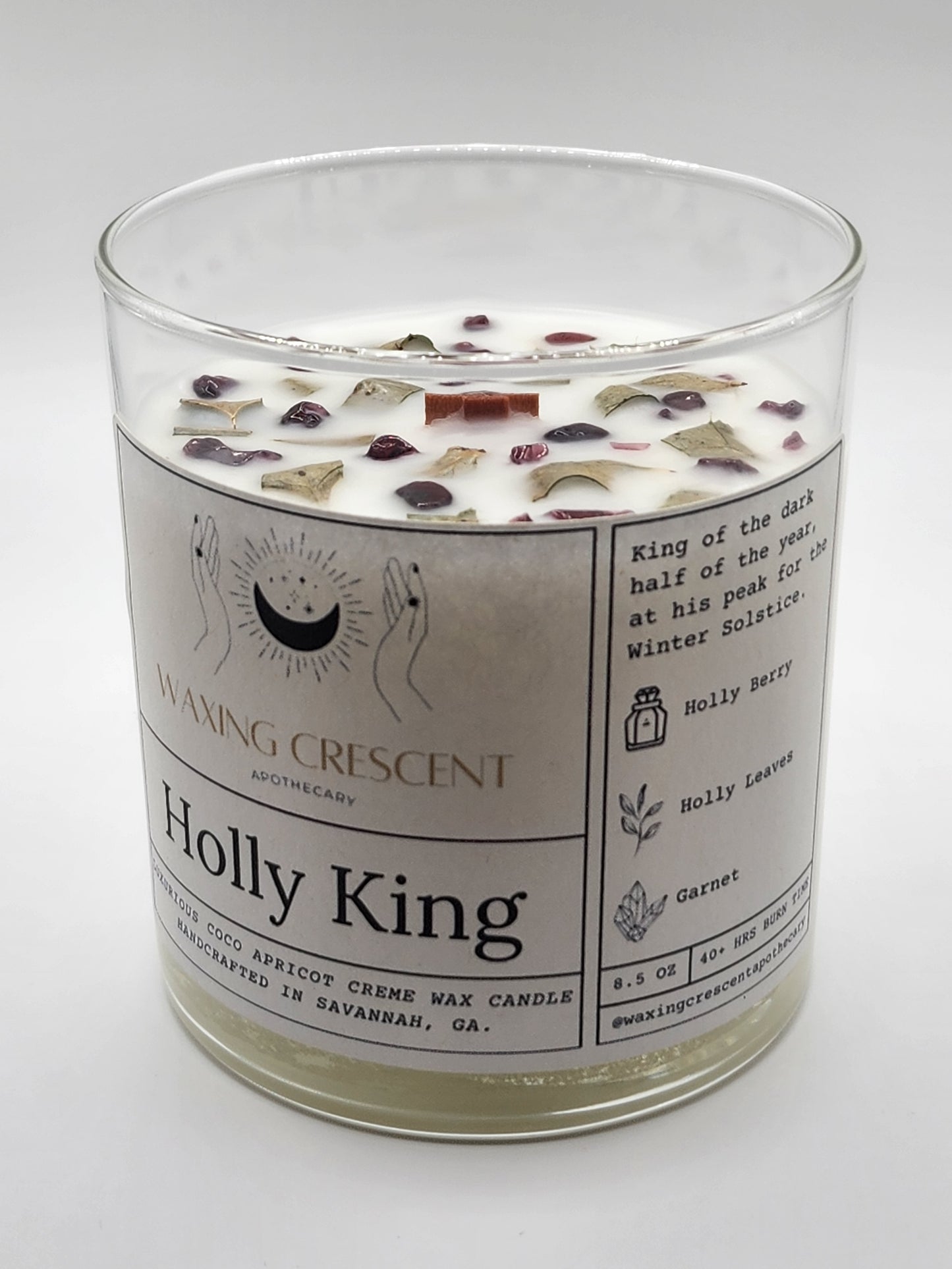 Holly King Candle