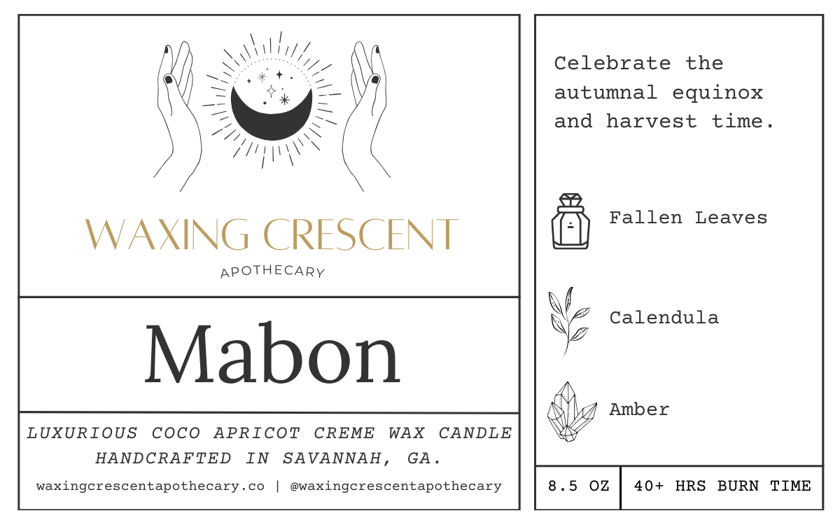 Mabon Candle