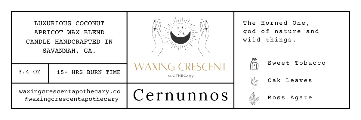 Cernunnos Mini Candle