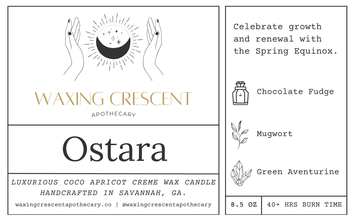 Ostara Candle