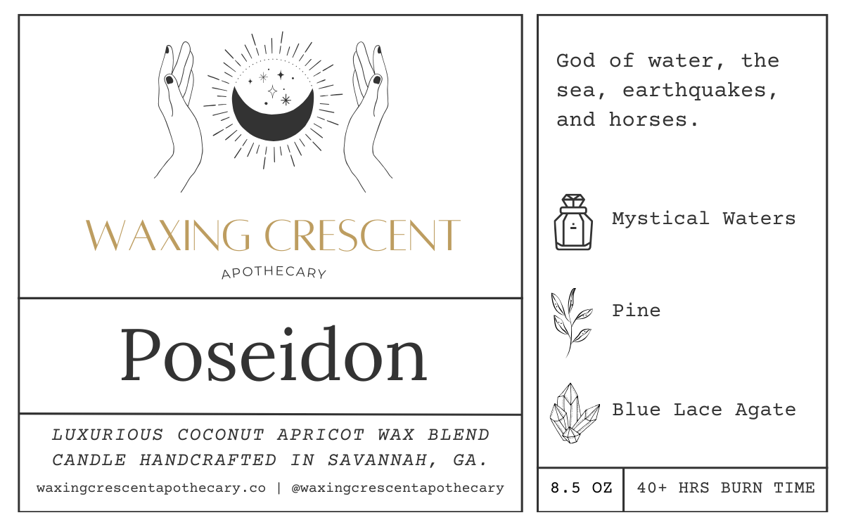 Poseidon Candle