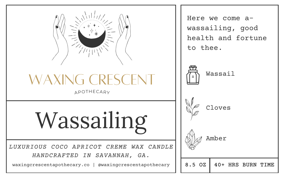 Wassailing Candle