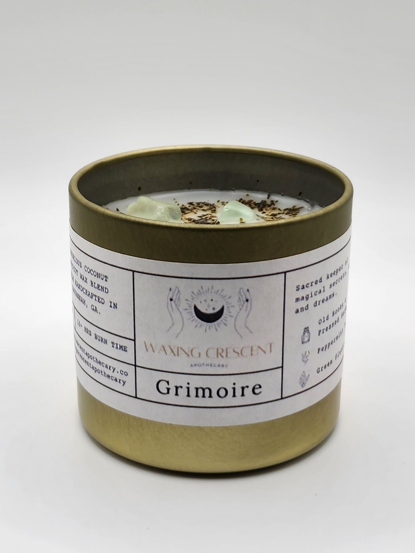 Grimoire Mini Candle