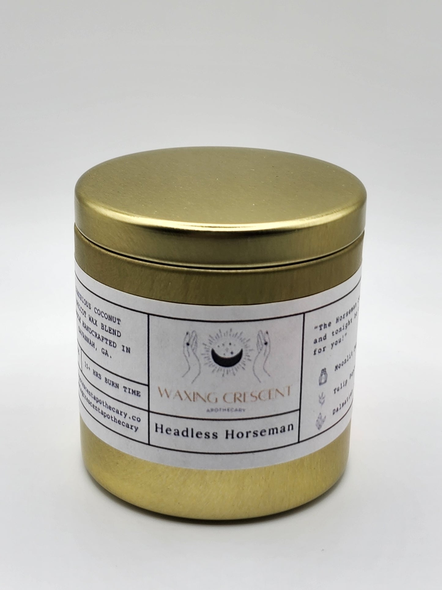 Headless Horseman Mini Candle