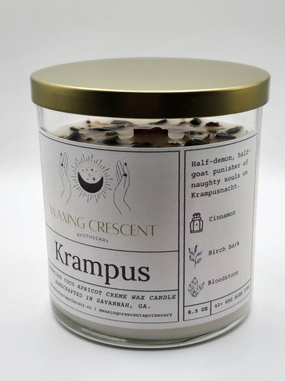 Krampus Candle