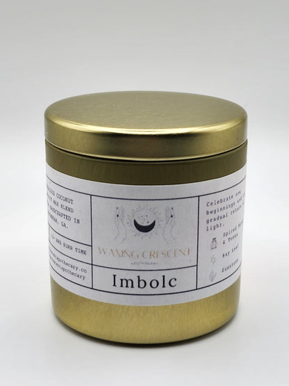 Imbolc Mini Candle