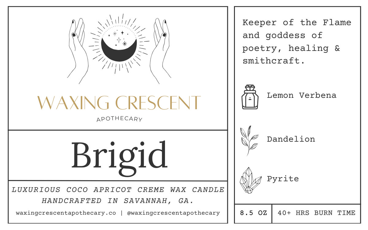 Brigid Candle