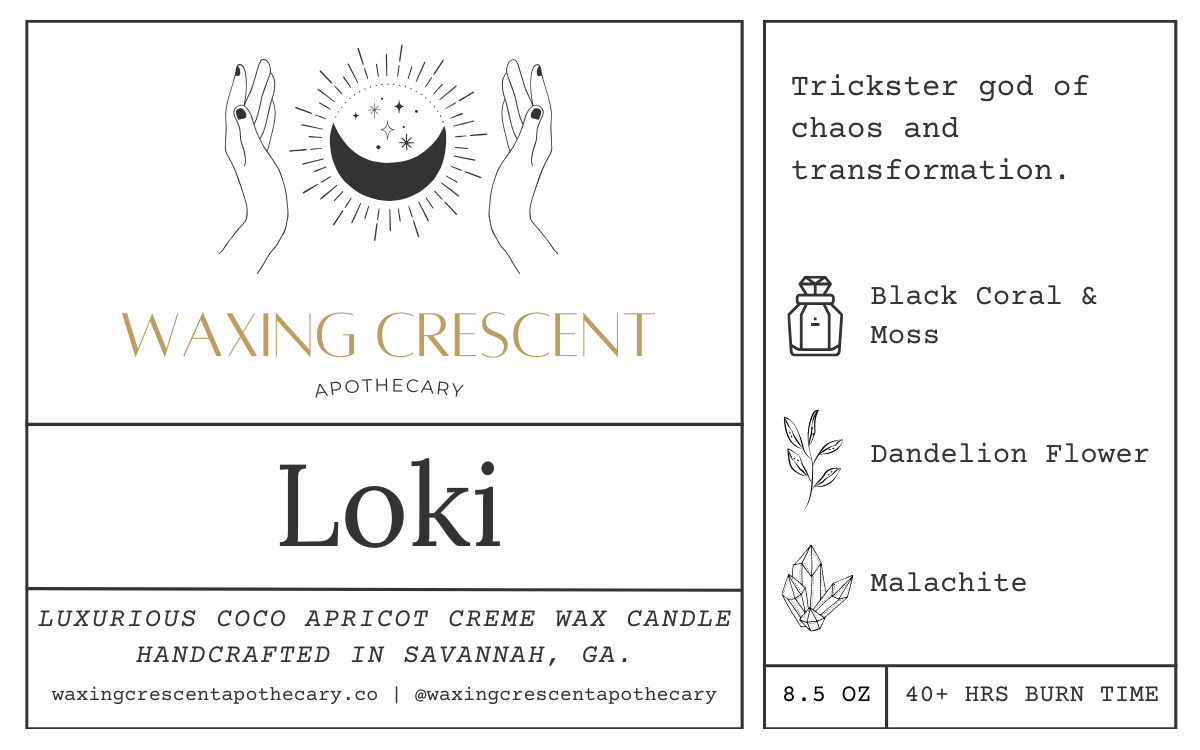 Loki Candle