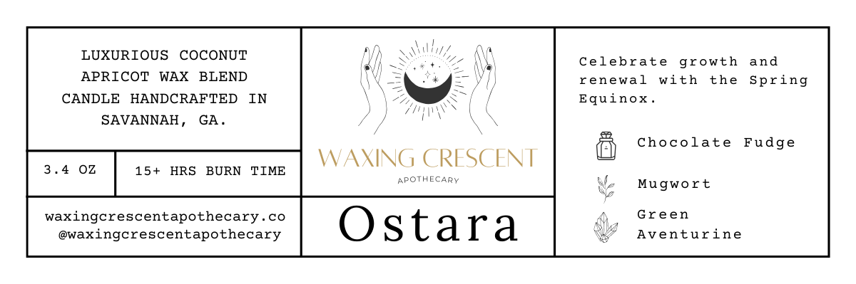 Ostara Mini Candle