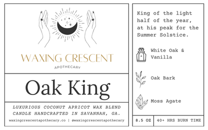 Oak King Candle