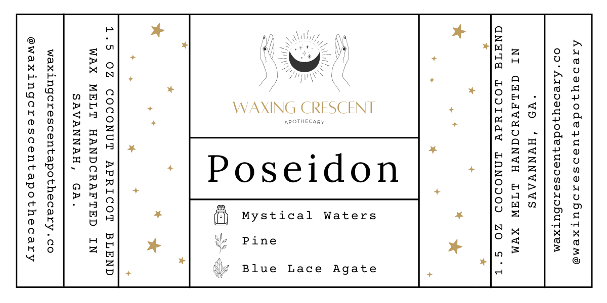 Poseidon Wax Melt