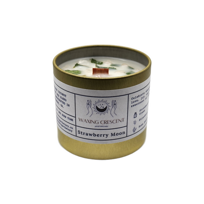 Strawberry Moon Mini Candle