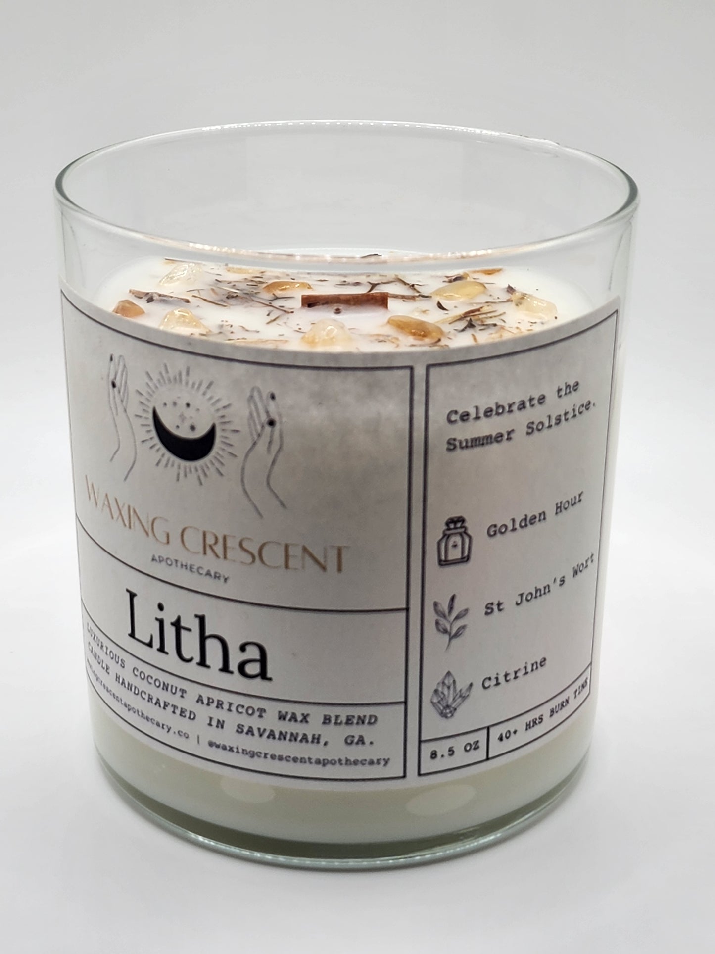 Litha Candle