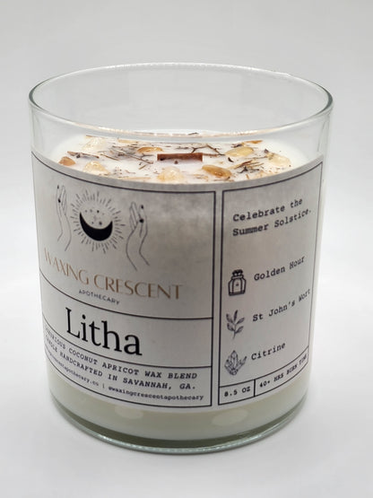 Litha Candle