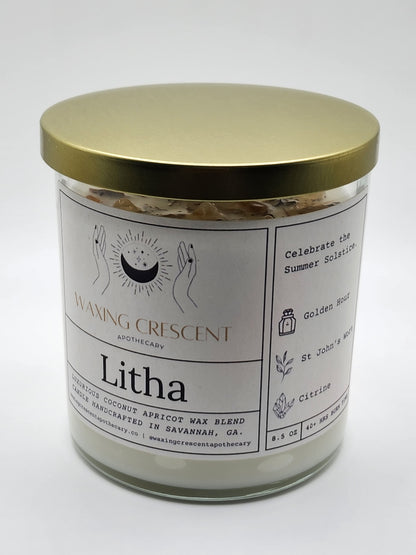 Litha Candle