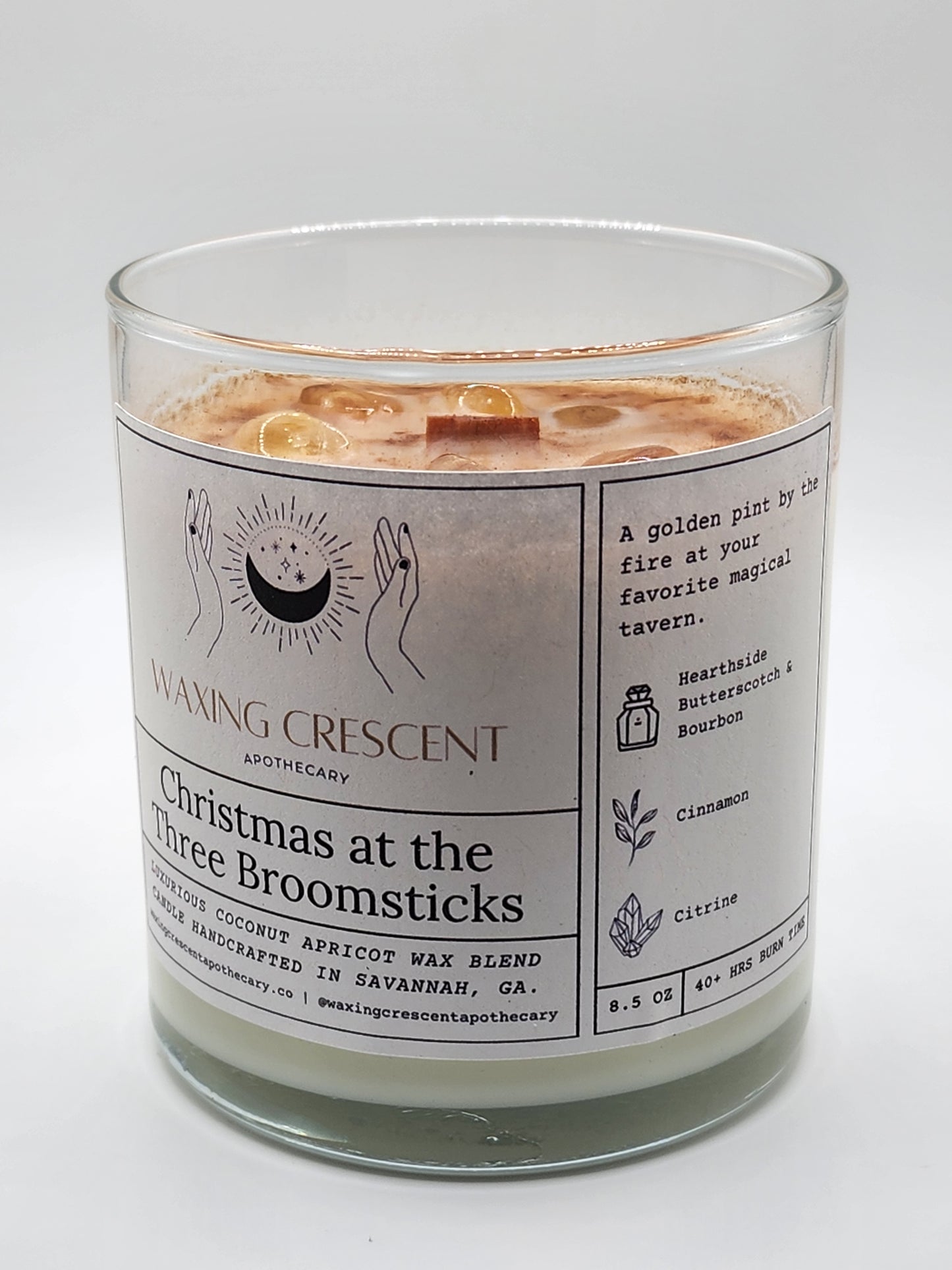 Christmas at the Three Broomsticks Candle
