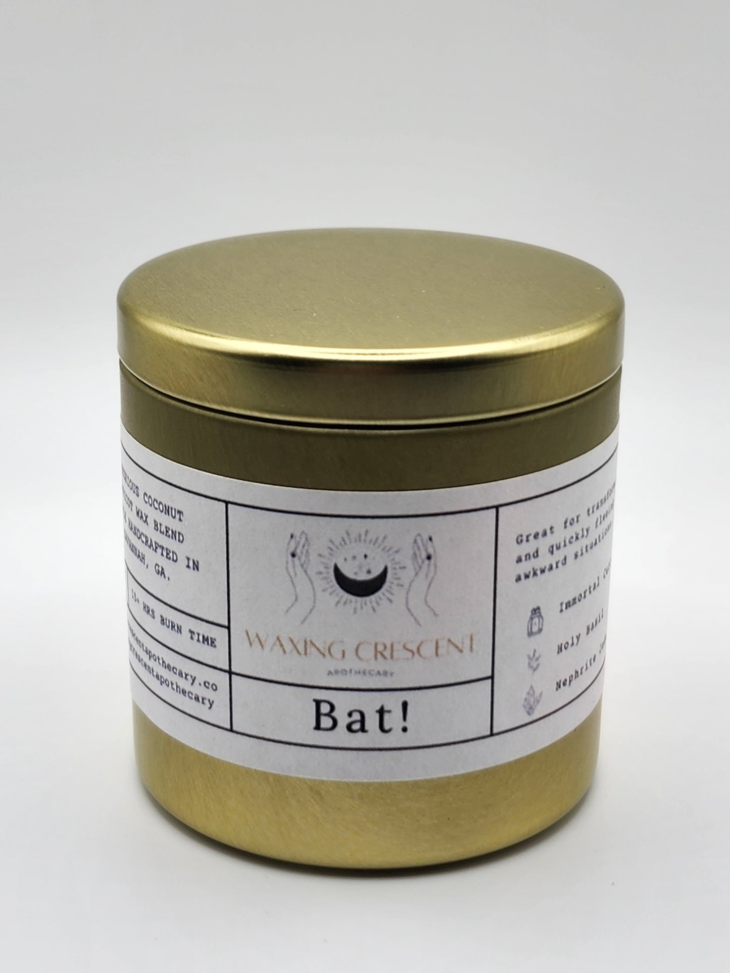 Bat! Mini Candle