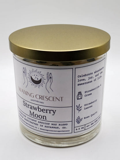 Strawberry Moon Candle