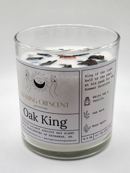 Oak King Candle